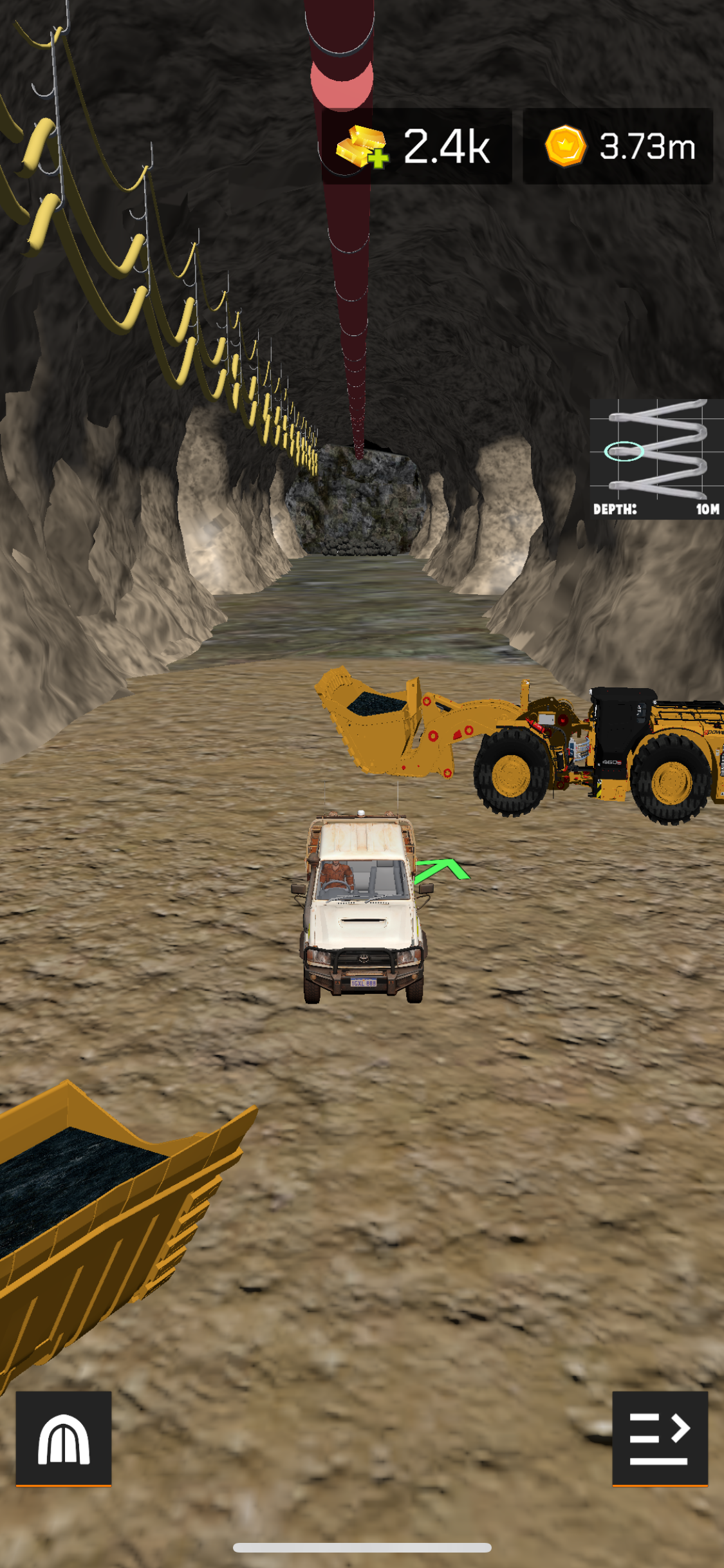 screen shot for miningsims game